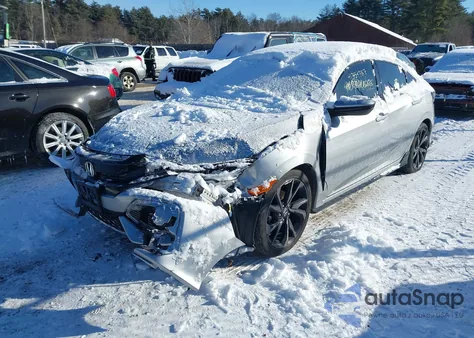 2018 Honda Civic Sport from USA, damaged, VIN SHHFK7G45JU233136